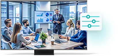 Controle de exibição